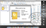 OFFICE 2010 PER MAC